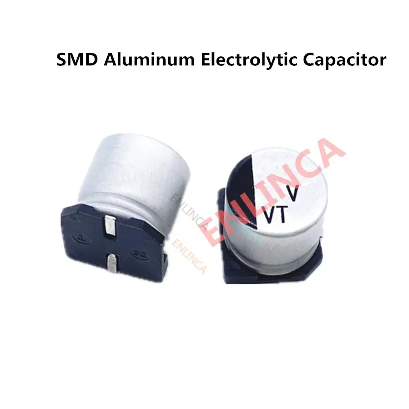 

200pcs/lot 25v 330uf SMD Aluminum Electrolytic Capacitors size 8*10.5 330uf 25v