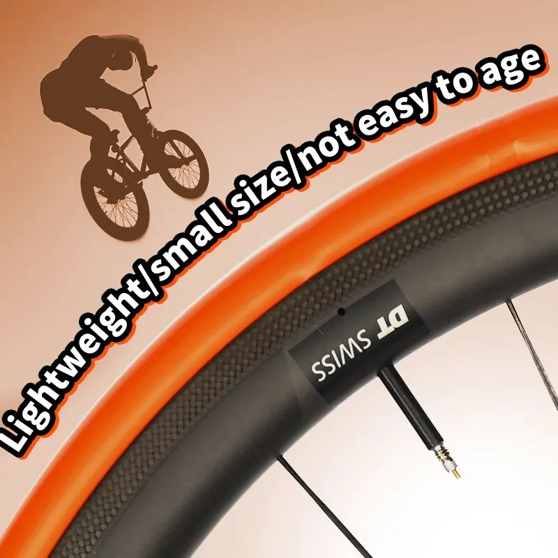 Camera d'aria ultraleggera in TPU per bici 700C 700X35 38 40 43 45 47 50c Materiale TPU per bicicletta da strada Pneumatico 45mm 65mm Lunghezza Valvola francese  18