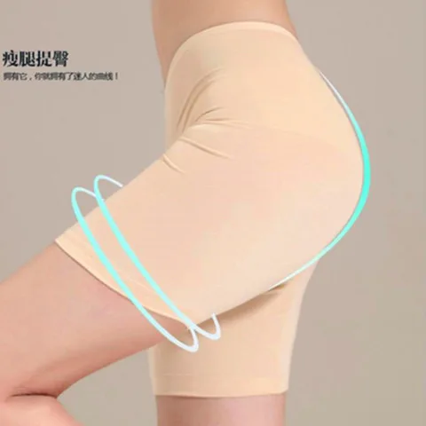 Soft and comfortable cotton material boxer shorts safety pants for women panties plus big size high waist ladies' underwear