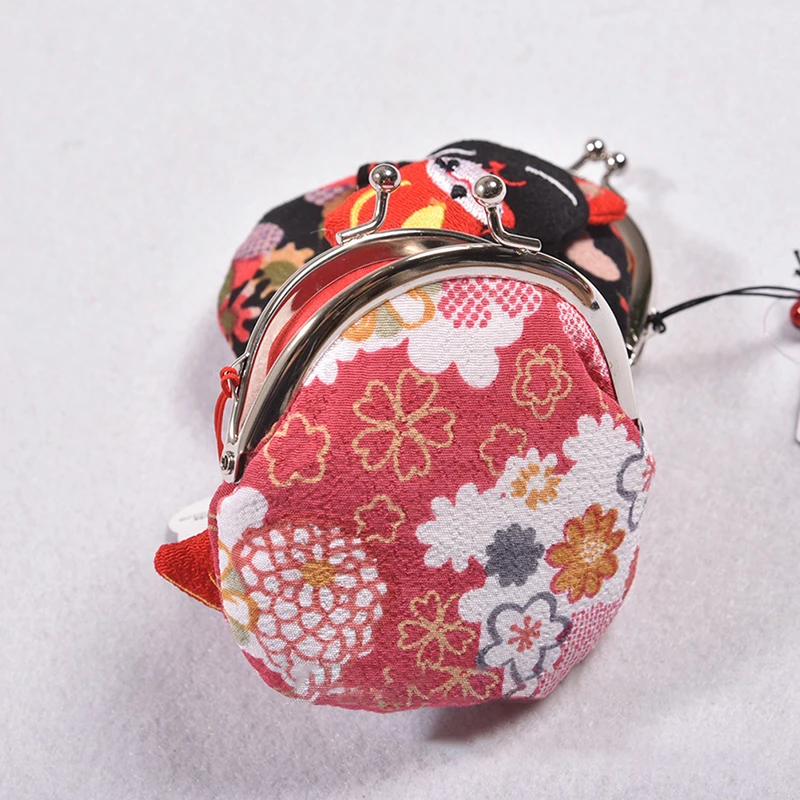 Coin Purse Key Case Lucky Cat Ins Popular Lovely Cute Multi-color Pocket Cloth Handbag Cartoon Mini Hasp Key Holder key case,coin purse