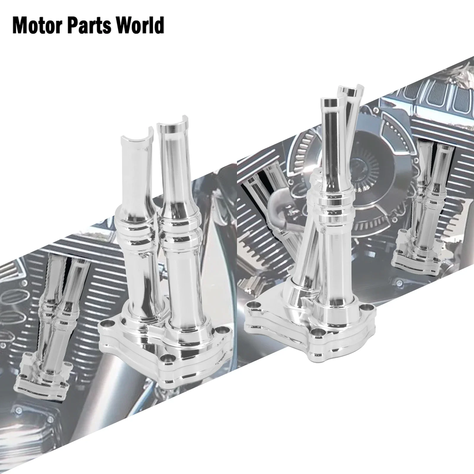 MotorcycleEngineLifterBlocksPushrodTubeCoverForHarleyM8