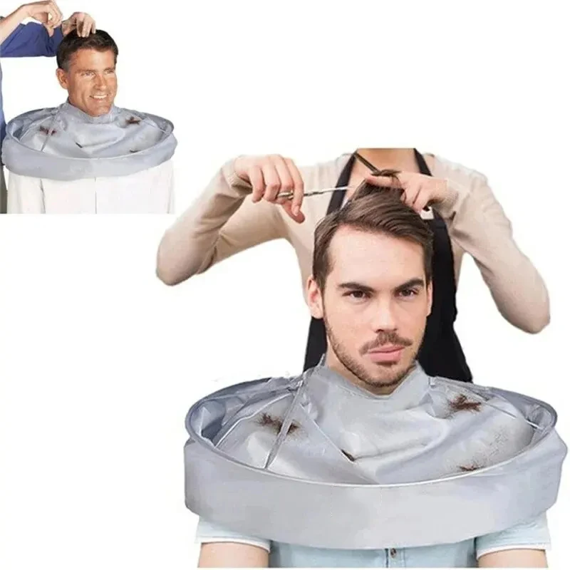 DIY Hairdressing Cloak Umbrella Cloak Hairdressing Cloak Shaving Cover Hairdressing Apron Household Cleaning Protective 3