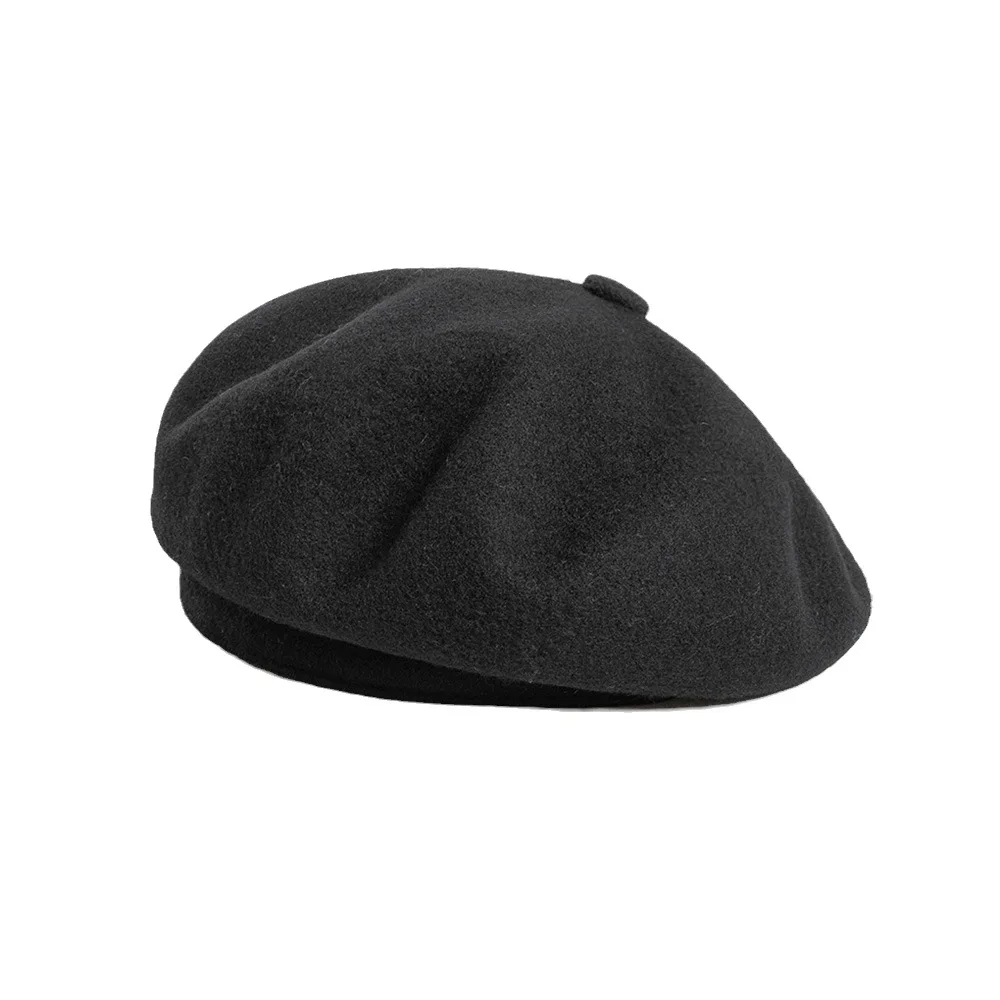 

Wool Beret Women Winter Hat Deep Brimmed Beret Painter Cap Female Ladies Keep Warm Mushroom Hat Casual New