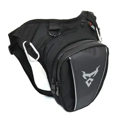 Waterproof Tactical Motorcycle Thigh Bag - Stylish Drop Waist Hip Pack for Travel & Outdoor Adventures (GRAY)