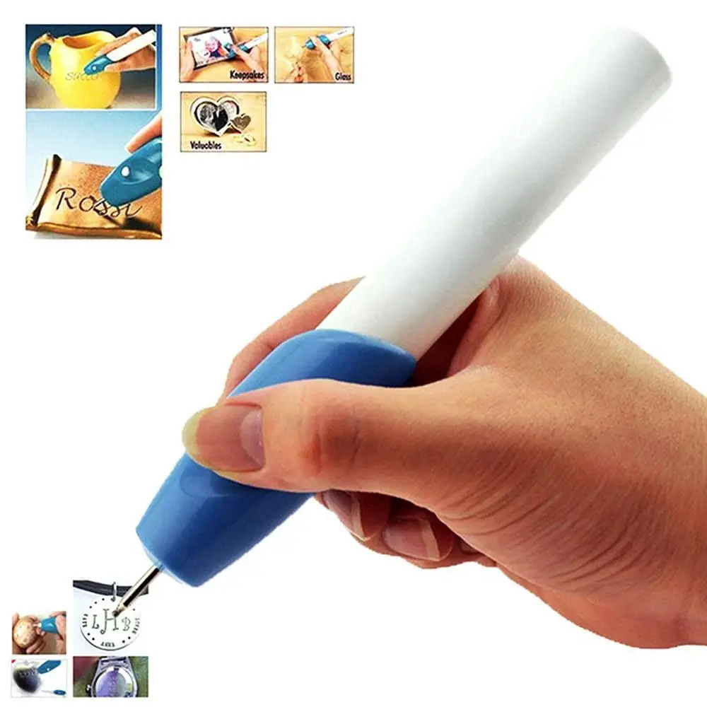 Engraving Pen 1pc Electric Machine Metal Wood Glass Engrave Engraving Pen Tool Set Metal Wood Glass Carving Pen