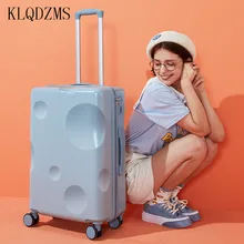 

KLQDZMS Luggage Female Small 20 Inch Boarding Travel Box New Student Light Password Trolley Case Male Student Carry On Box