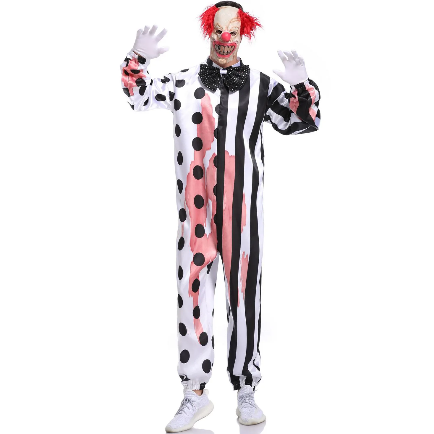 

Halloween Adult Horror Men's clown Costume Role Playing party club Performance Costume