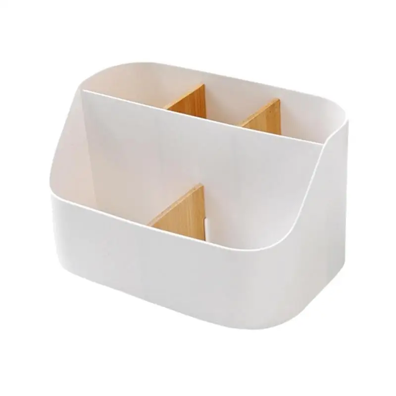 

Держатель для зубных щеток в ванной комнате, многофункциональный настольный органайзер, 5 слотов, настольный контейнер для хранения зубных щеток, съемный стационарный органайзер