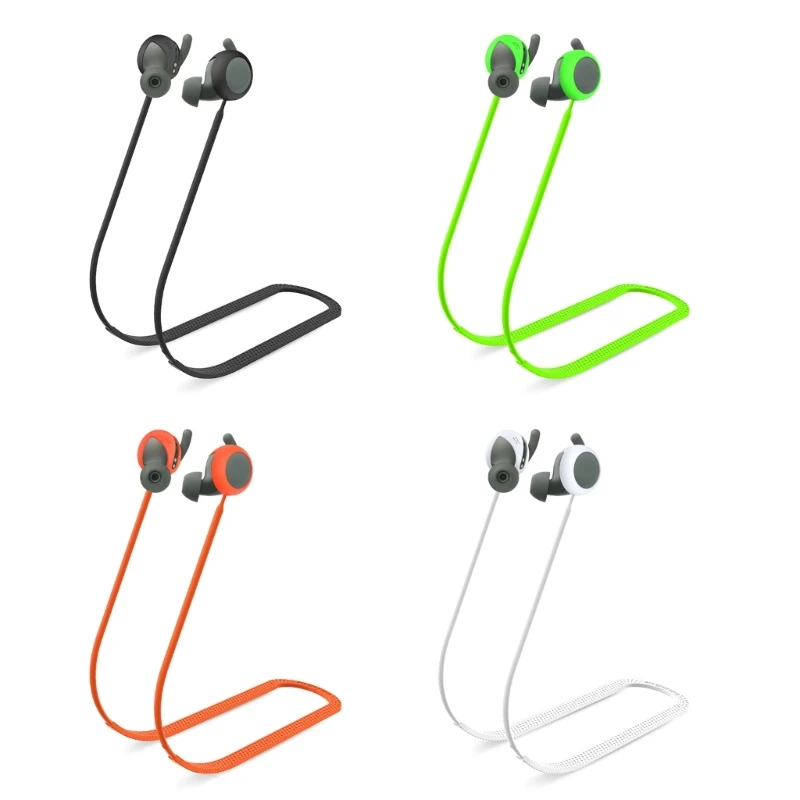 Cinghie Anti-Smarrimento Soft Sport Tether Lanyard Running Silicone Wire Cable Connector Neck Rope Per Google Pixel Buds A-Series