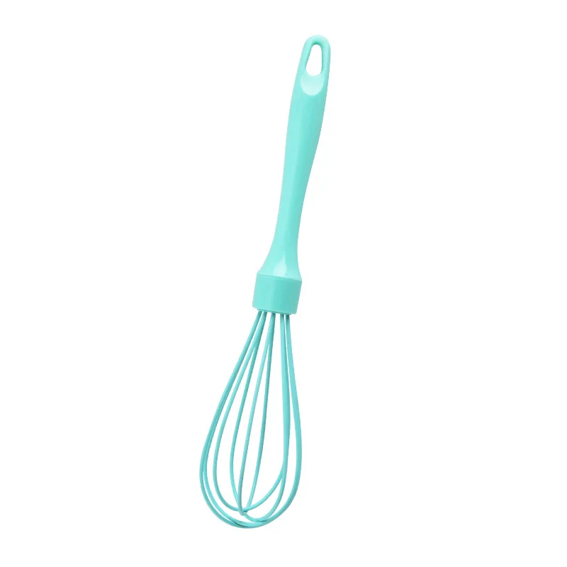 Egg Beater Rotary Whisk Electric Whisk Handheld Electric Whisk Ball Whisk Wire Whisk Egg Yolk Mixer 1PC 25cm Heat Resistant Silicone Hand-Held Egg Whisk Egg Pastry Cooking Baking Mixing Tools