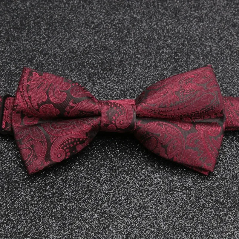 

Men Bow Tie Fashion Business Wedding Necktie Men Parties Dress Jacquard Bowtie Cravats Accessories Gravatas Para Homens