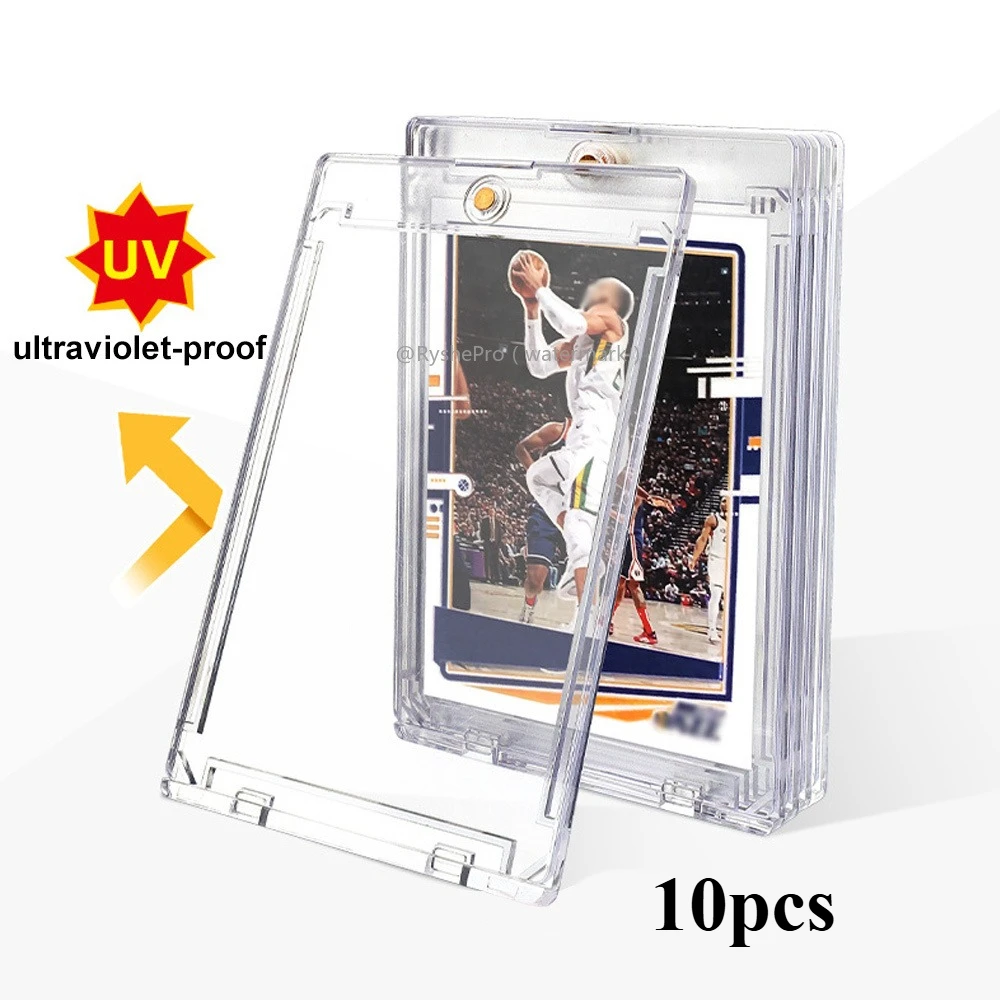 mtg magnetic card holder AFIING Commander Deck Box 200 Double Sleeved Cards Storage, 3-in-1 Case Organizer for Magic: The Gathering TCG CCG, 4 Dividers & 2 Toploaders (Black/Orange) : Toys & Games in ultraviolet barrier protects the cards from fading damage due to sunlight exposure MTG Commander Deck Box -