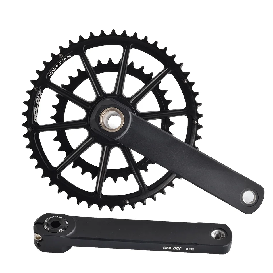 

GOLDIX 22S/20S crank 50-34T/53-39T SRAM GXP road folding bicycle SHIMANOR7000/R8000/5800/6800 wide and narrow sprocket crankset