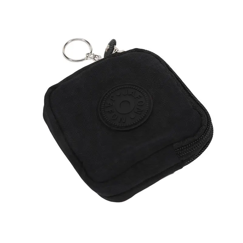 Mini Nylon Coin Purse with earphones