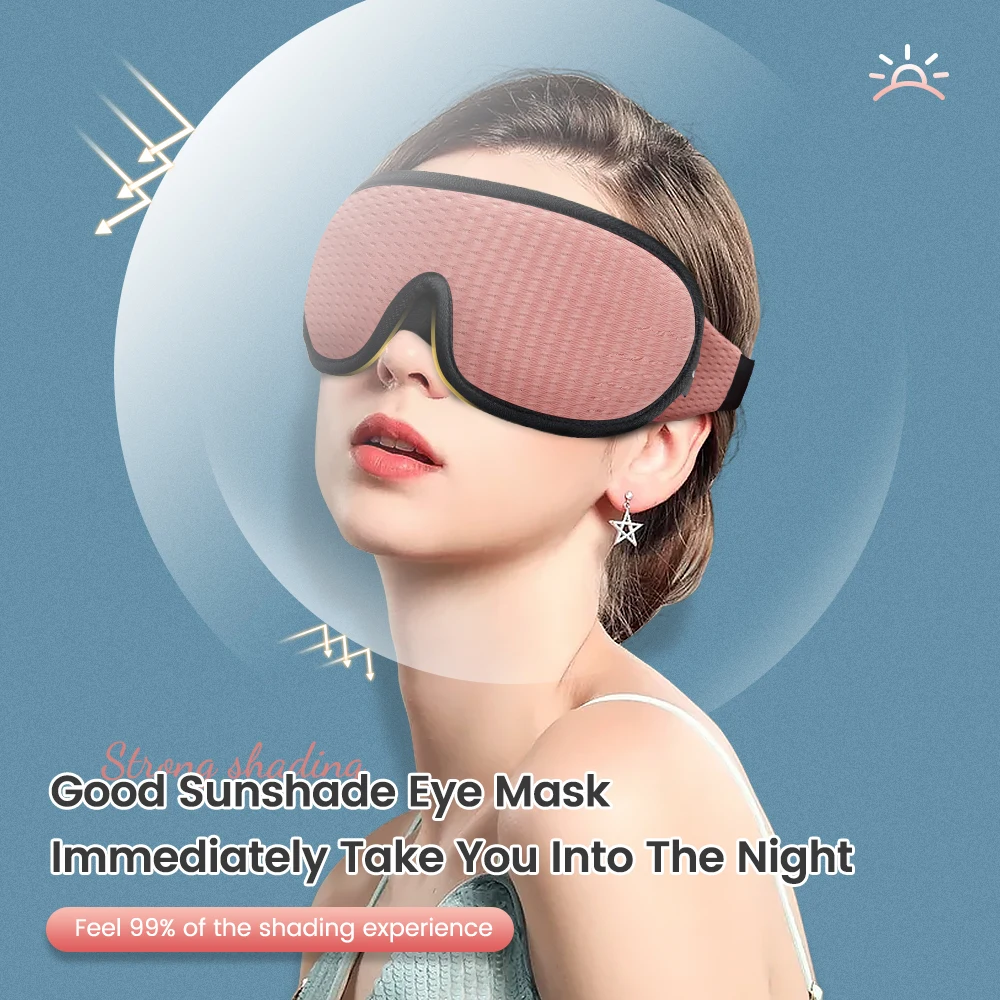 Sleeping Mask for Travel | 3D Blocking Light Sleep Eye Mask