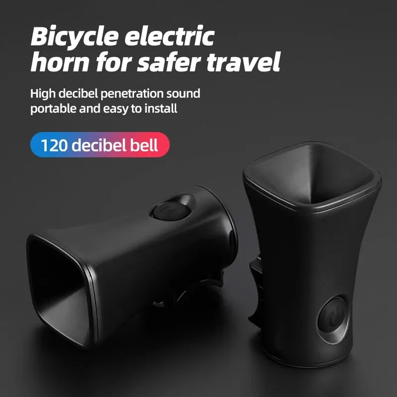 Bicycle Bell Bicycle Horn Motorcycle Electric Anti-theft Alarm Horn Loud Alarm Ring Bell Cycling Accessories bicycle bell,bicycle horn,bicycle alarm,bicycle accessories,motorcycle horn