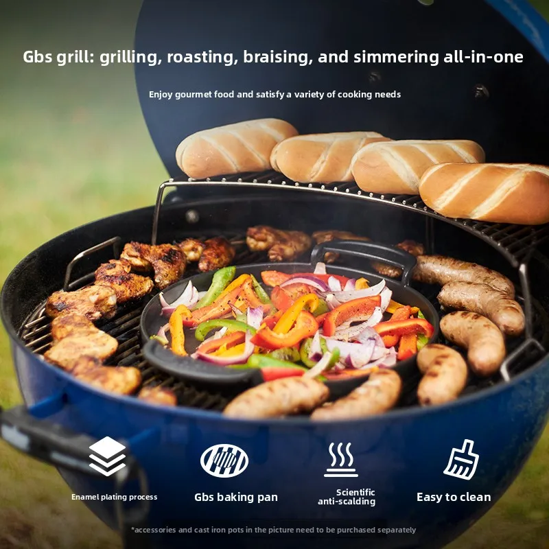 Weber Kettle Charcoal Grill 3