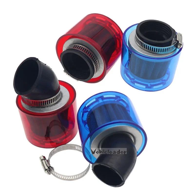32/35/38/42/48-50mm Bend Elbow / Stright Motorcycle Motorbike Air Filter Cleaner Fits 50cc-250cc ATV Pit Dirt Bike Splash Proof motorcycle air filter,air filter cleaner