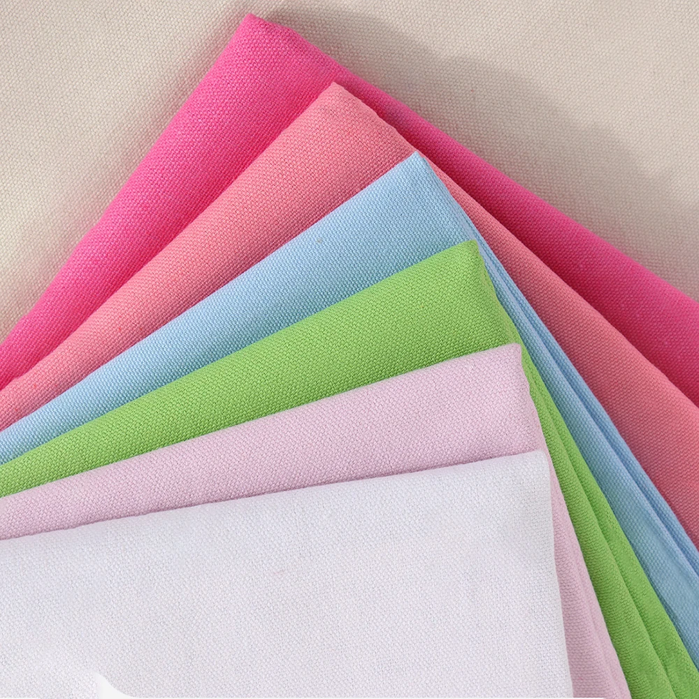 Chainho,Dyed Polyester-Cotton Canvas Fabric,Plain Weave,DIY Sewing & Quilting Material,Tablecloth,Cushion,Bag,Tent Cloth,25CF2