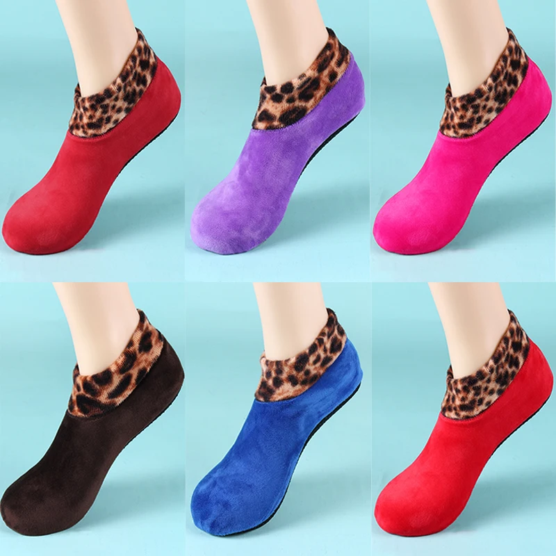 

Bed Sock Non Slip Socks Soft Fleece Women Winter Warm Home Men Thick Slipper Floor Men High Quality Towel Keep Warm Winter Socks