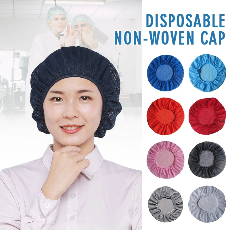 Summer Mesh Chef Hat Reusable Kitchen Restaurant Hotel Hat Dust-Proof Sanitary Food Catering Cooking Cap Workshop Cap Waiter Hat factory work cap dust proof face protection sweat absorbing breathable food net cap restaurant kitchen chef waiter work hat