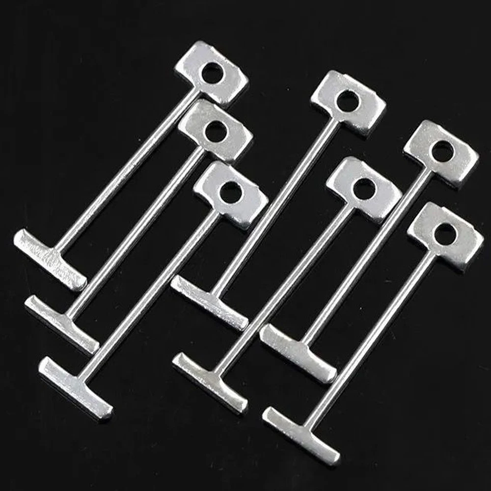 50-200pcs Floor Wall Replace Steel Needle Nails for Tile Leveling System Ceramic Leveler Tiles Laying Construction Tools tile spacers tile leveling clips tile leveling tools floor leveling pins