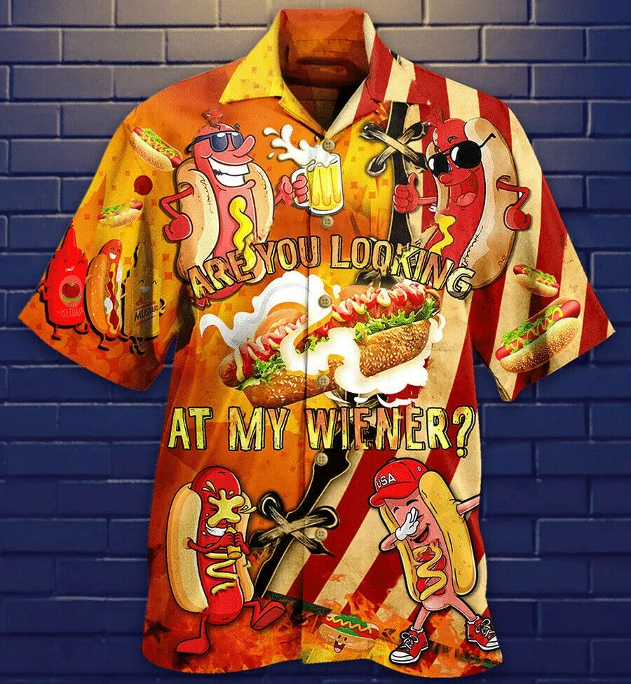Men’s Hawaiian Flower Print Shirt 3