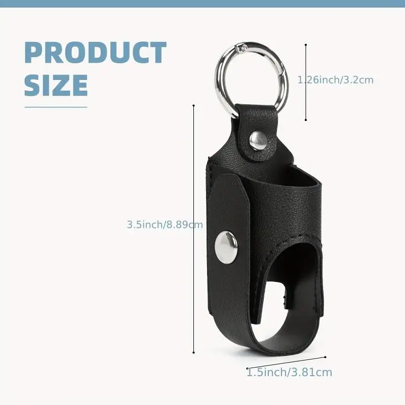 Pu Storage Bag Antibacterial Spray Bottle Holster Night Asthma Inhaler Bracket Children Adult Cough Bottle Storage