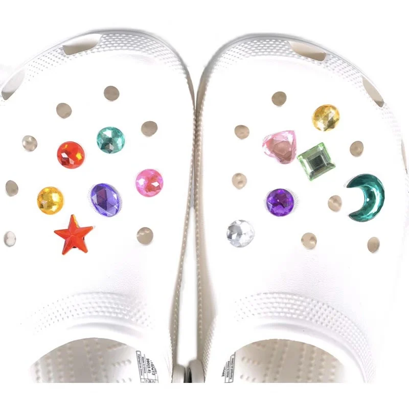 

Новинка, Модные Элегантные Подвески для детской обуви, красочные застежки для обуви, роскошное высококачественное украшение для девочек