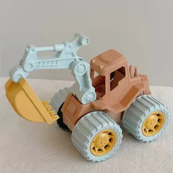 Children's Beach Construction Toy Set with Dump Truck and Loader (Excavator)