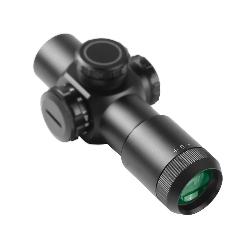 

LUGER 3x28 Short outdoor hunting optical sight for sniper guns, rifles, air guns, cross differentiation red and green adjustment