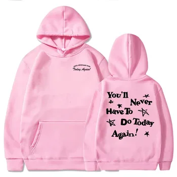 أليكس وارن مطبوعة هوديي الرجال الخريف الشتاء عارضة طويلة الأكمام مقنعين البلوز الكبار أزياء فضفاضة البلوز العرق 5