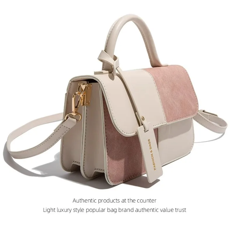 French retro women shoulder bag