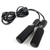 Speed Skipping Rope Sports Unisex Student Fitness Jump Rope Plastic Training Jump Rope Bearing Handle Jump Rope PVC Rope 1