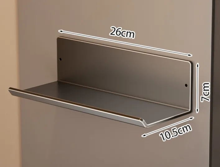 VelmoraMart magnetic shelf for fridge and kitchen storage