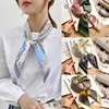 Women's Silk Scarf Luxury Silk Scarf Neckerchief Purse Scarves Square Designer Silk Scarf Ladies Headscarf SJ01 1