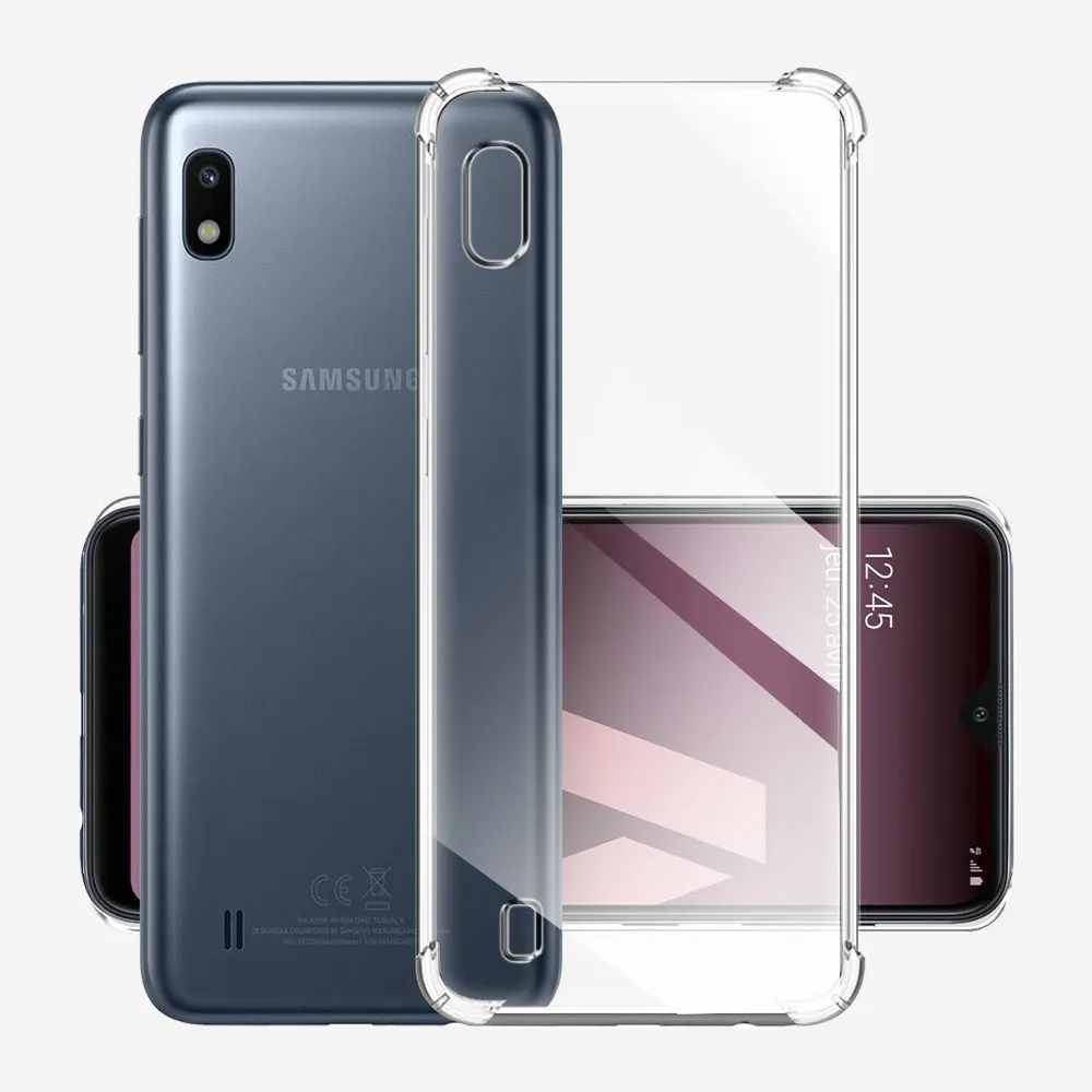 Shockproof Clear TPU Airbag Phone Case - Soft Silicone Transparent Cover