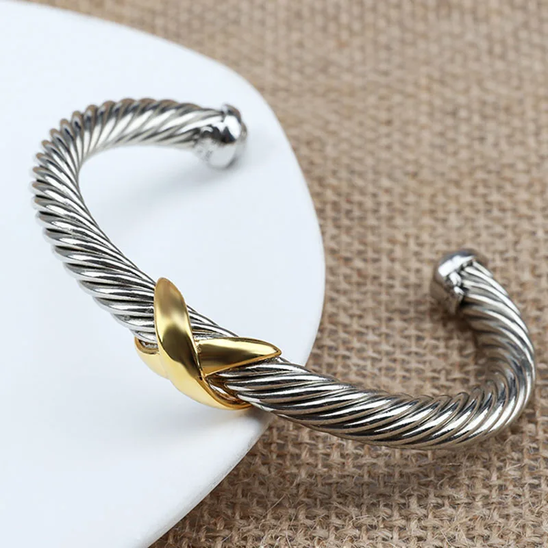 

Мужской классический открытый браслет в стиле хип-хоп из серебра 925 пробы, модный ошейник в ретро стиле, еврейские украшения, праздничный подарок