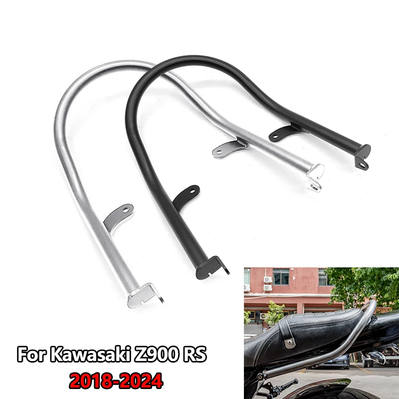 Z900 Rear Rack Z900RS Rear Luggage Rack Motorcycle Passenger Seat Grab Hand Rail Bar ...