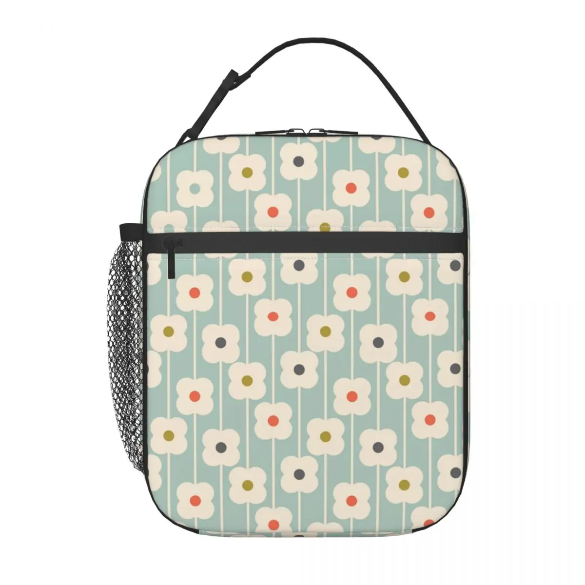 

Сумка-тоут Orla Kiely с изолированным цветочным узором, портативная Термосумка-холодильник в скандинавском стиле для детей и школьников