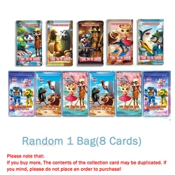 Italian Brainrot Tungtungtung Sahur Tralalero Tralala Children's Trading Card Game Toy - Gift Set (Random 1 Bag)