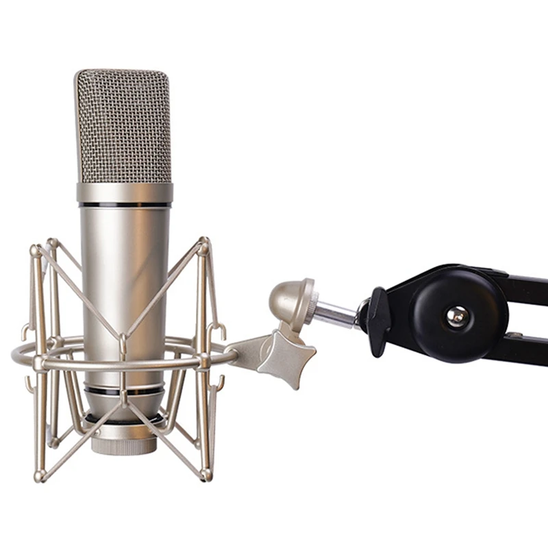 Microphone Stand Adjustable Mount Recording Pod Desk Arm