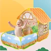 Children Play Tent Garden House Tent Foldable Kids Toy Tents Ocean Balls Pool Indoor Outdoor Camping Tent Playpen Crawling Mat 1