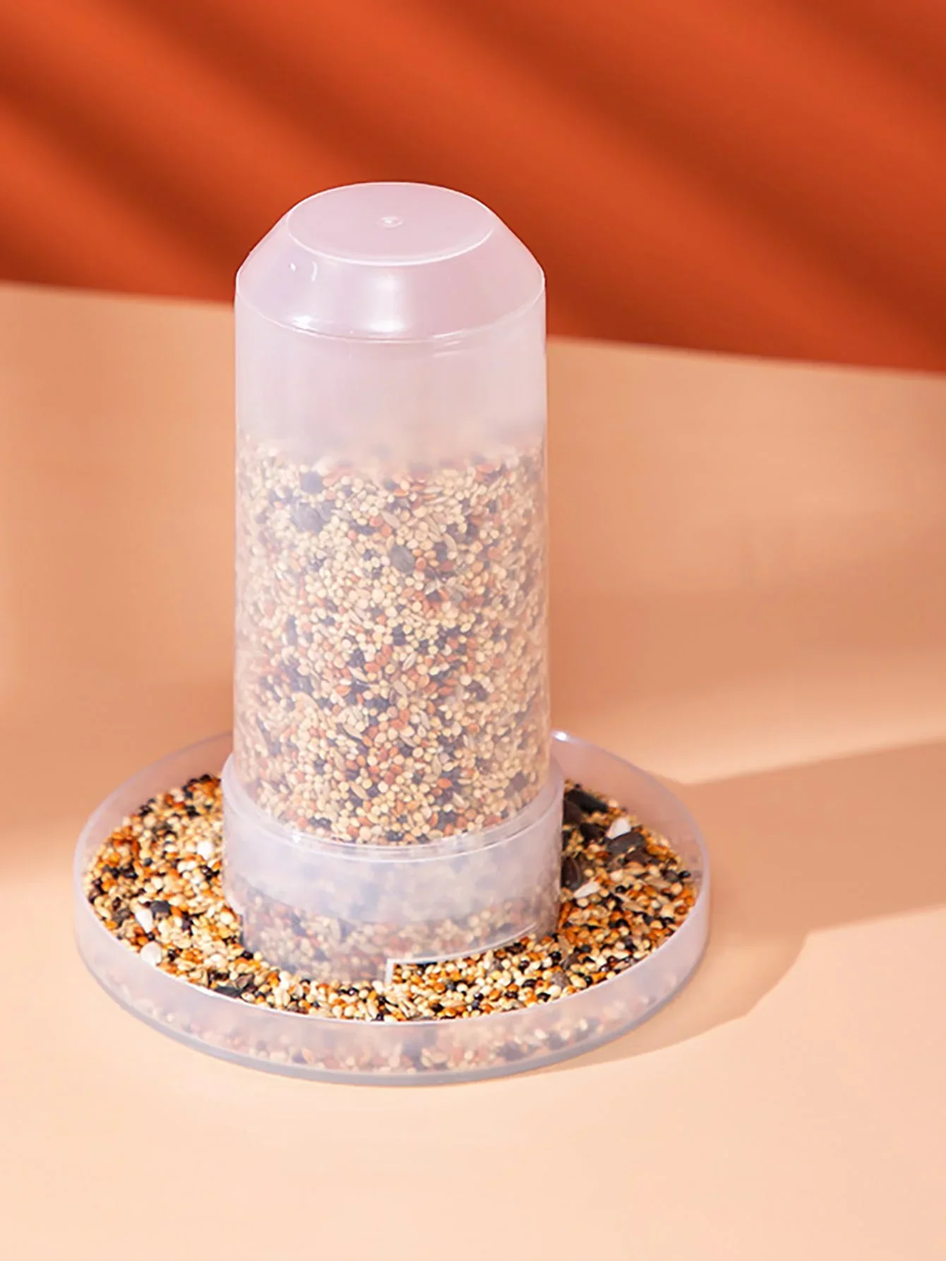 2pcs-1pc Feeder+1pc Water Dispenser Set Suitable for Automatic Feeders for Birds and Rutin Chickens