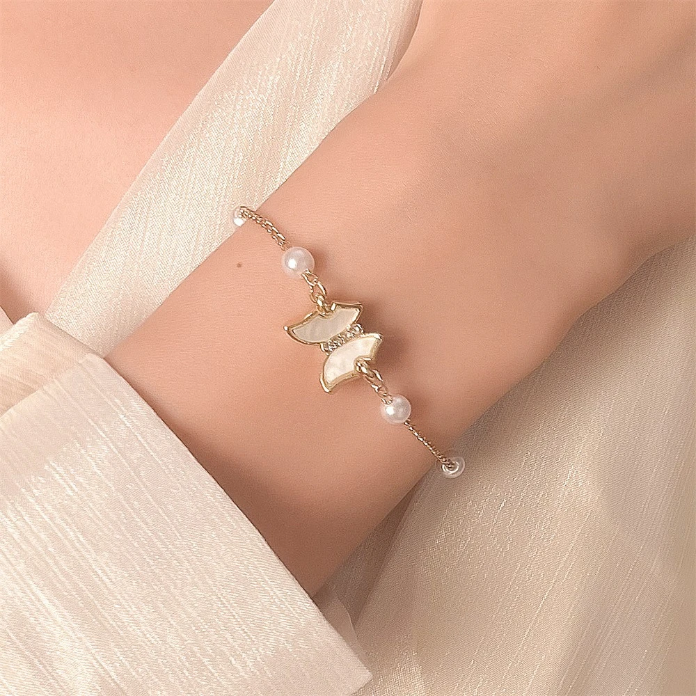  Wiwpar Boho Layered Link Bracelet for Women Girls Gold  Butterfly Star Bracelet Set Beach Accessories : Clothing, Shoes & Jewelry