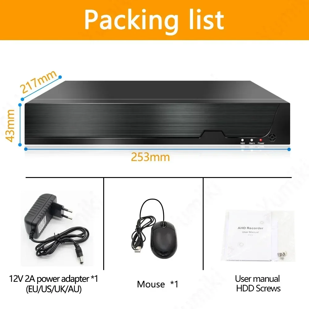 H.265+ 8ch/16ch NVR Network Video Recorder For Surveillance 5MP/4MP/3MP/2MP IP Camera System network video recorder