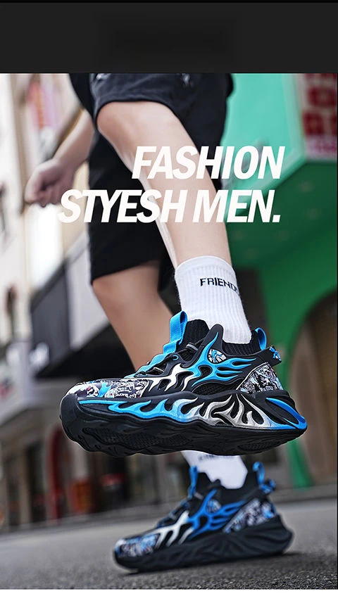 Tendenza scarpe sportive nuove per uomo autunno 2023 Scarpe versatili per ragazzi delle scuole medie leggere, resistenti e inodore_voghion.com