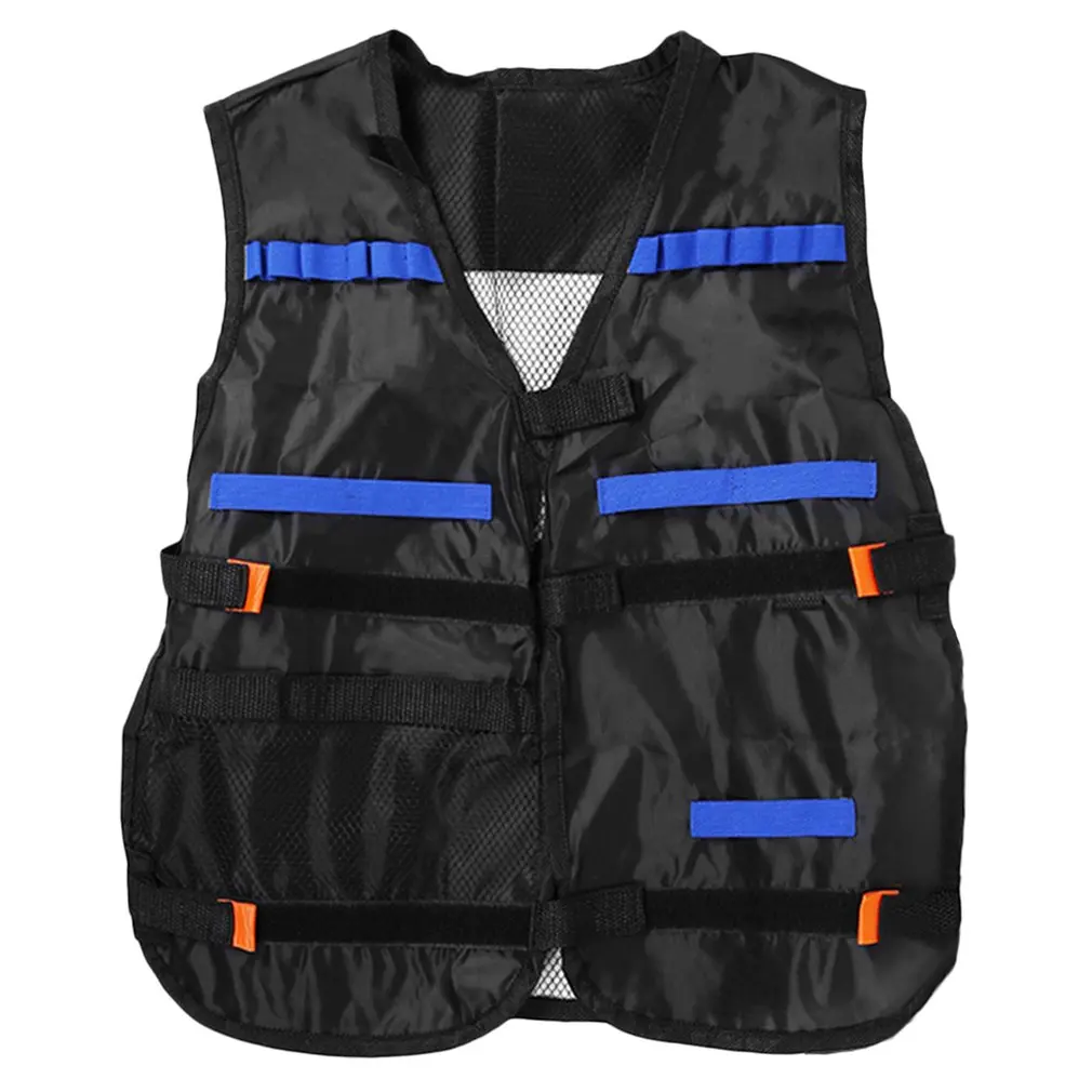 

54*47cm New Outdoor Tactical Adjustable Vest Kit N-strike Elite Games Hunting Vest Black / Colorful Military Green LESHP