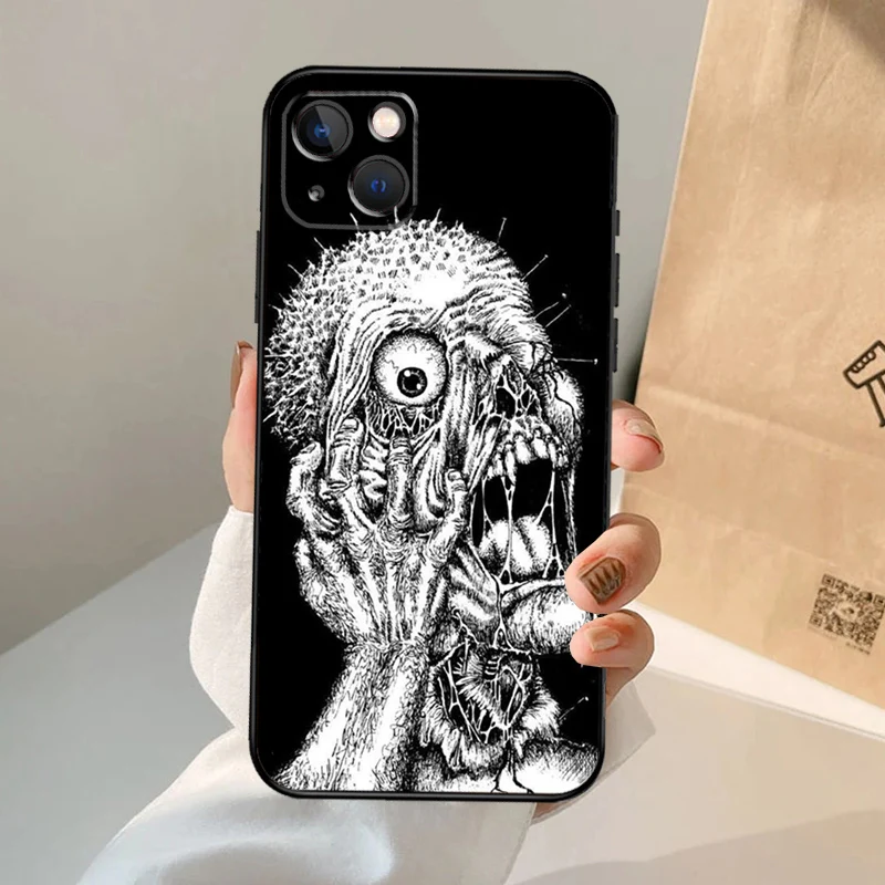 Gothic Skull Design Phone Case Cover