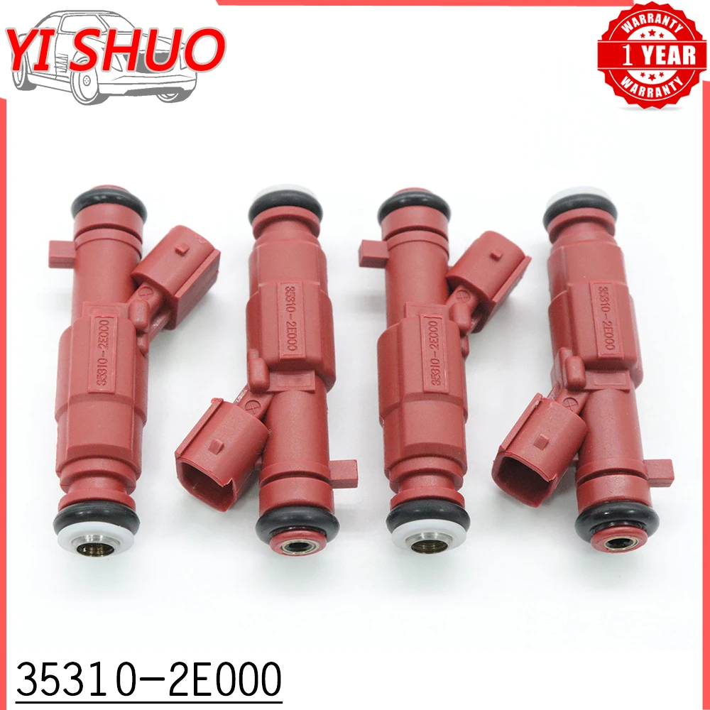 

Car High Quality 35310-2E000 Fuel Injectors Nozzle for Hyundai Elantra Coupe GT Veloster Kia Forte Soul 1.8L 2.0L 353102E000
